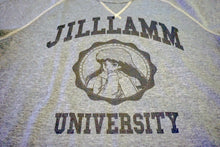 Load image into Gallery viewer, White/Black/Grey Graphic Raglan Tee