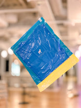 Load image into Gallery viewer, Blue & Yellow Travel Compression Bag—the Lamm Petako